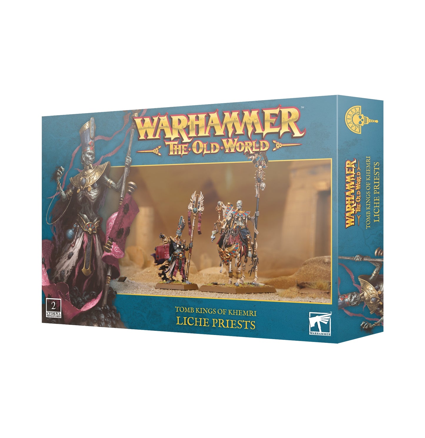 Tomb Kings Of Khemri Liche Priests (PRE ORDER) (RELEASE OCTOBER 18)