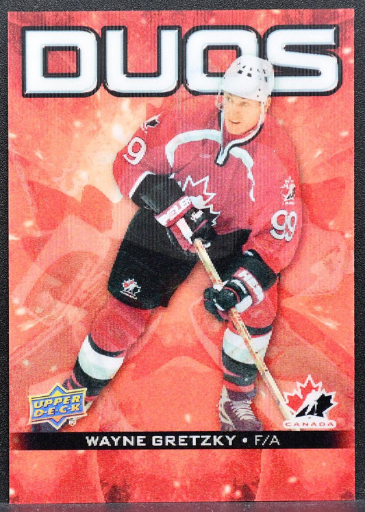 2025-26 Upper Deck Tim Hortons Duos Wayne Gretzky/Patrick Roy CO-6 Canada 7825