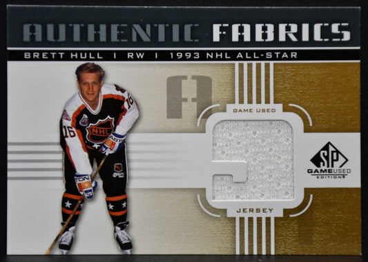2011-12 SP Game Used Authentic Fabrics Brett Hull 1993 NHL All-Star Team Jersey 7016