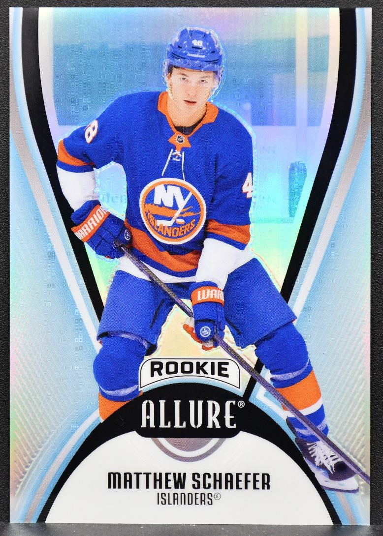 2025-26 Upper Deck Allure Rookie Matthew Schaefer AR-MS RC 2019