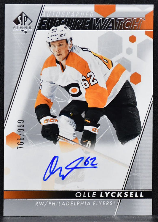 2022-23 SP Authentic Future Watch Autographed Olle Lycksell 157  RC Auto 766/999