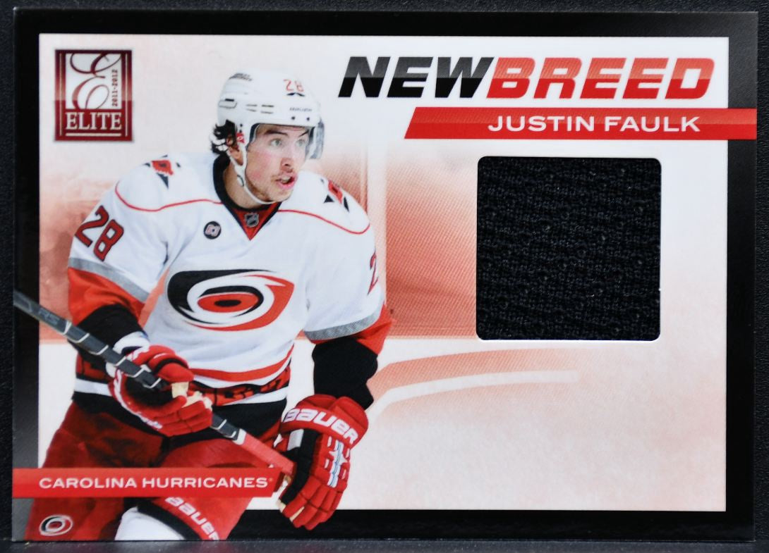 2011-12 Panini Elite New Breed Materials Faulk RC 8977