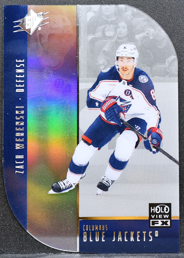 2025-26 SPx HoloView FX Zach Werenski HV-8 Columbus Blue Jackets 8198