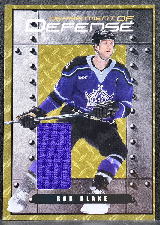 2000-01 Be a Player Signature Series Department of Defense Blake Jersey 6021