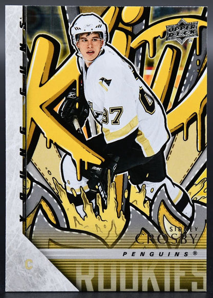 2024-25 UD Series 1 Sidney Crosby YGR-10 Pittsburgh Penguins