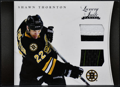 2012-13 Panini Luxury Suite Combos Shawn Thornton 19 Patch/Stick 9424