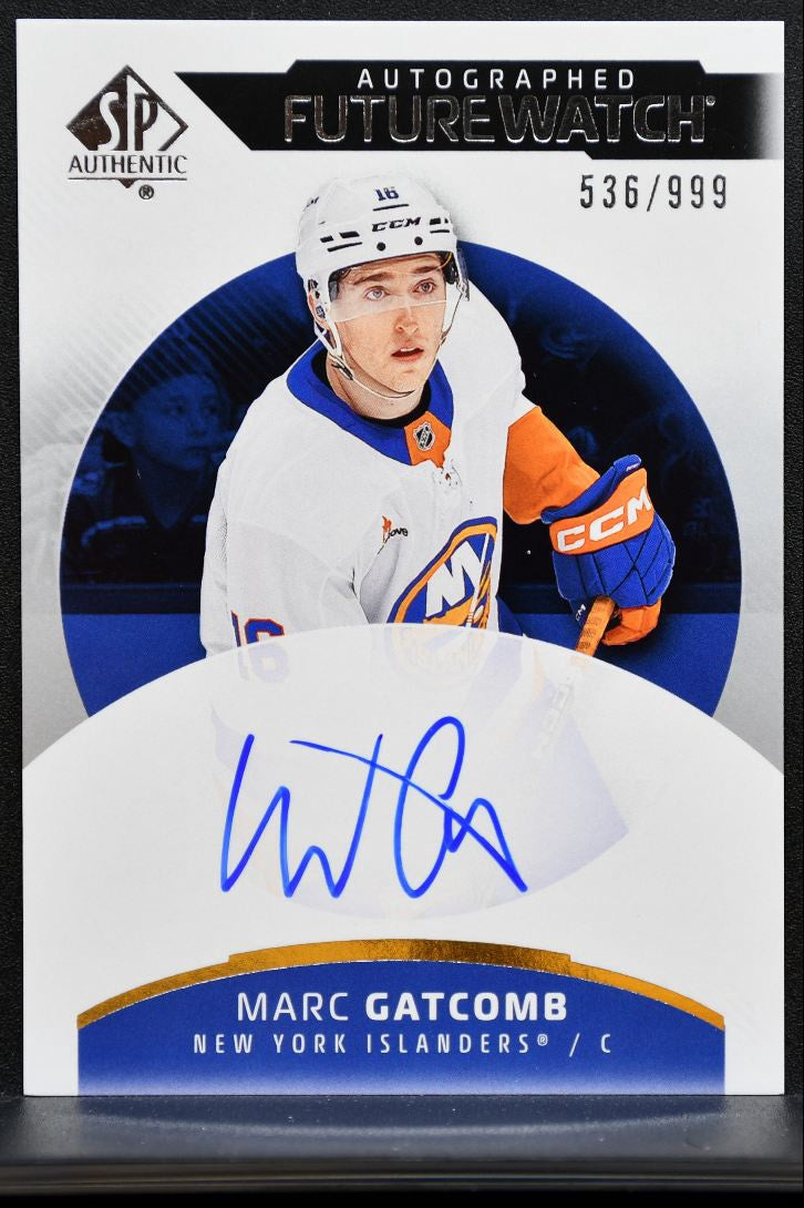 2025-26 SP Authentic Future Watch Auto Marc Gatcomb RC Auto 536/999 2461