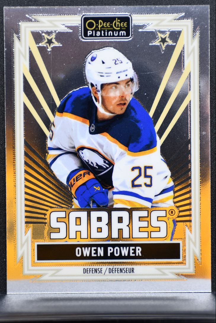 2025-26 O-Pee-Chee Platinum Retro Owen Power R-60 Buffalo Sabres 3666