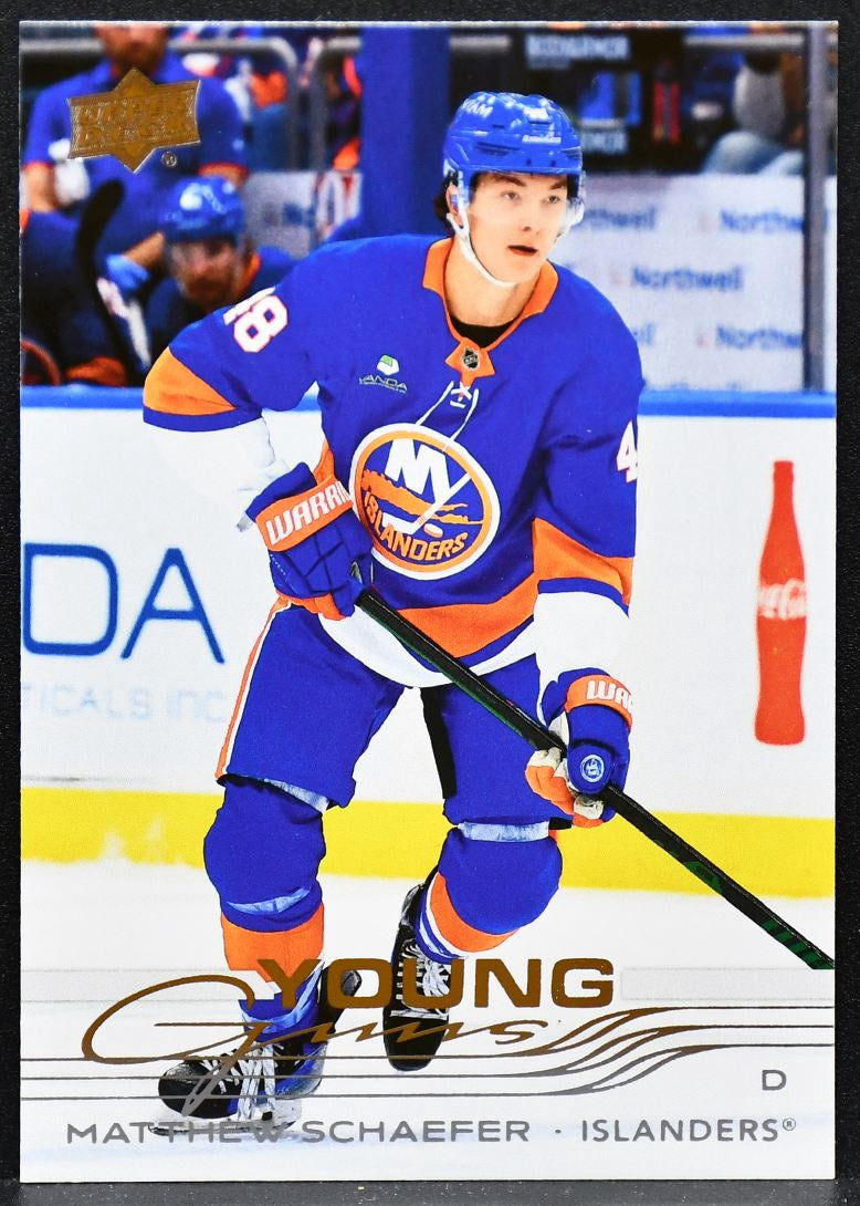 2025-26 Upper Deck Series 2 Young Guns Matthew Schaefer 451 Islanders RC 4135