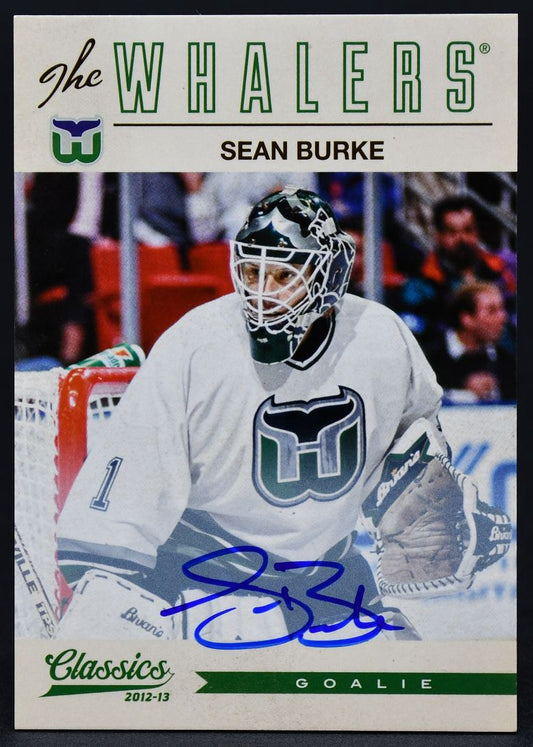 2012-13 Panini Classics Signatures Sean Burke 139 Auto