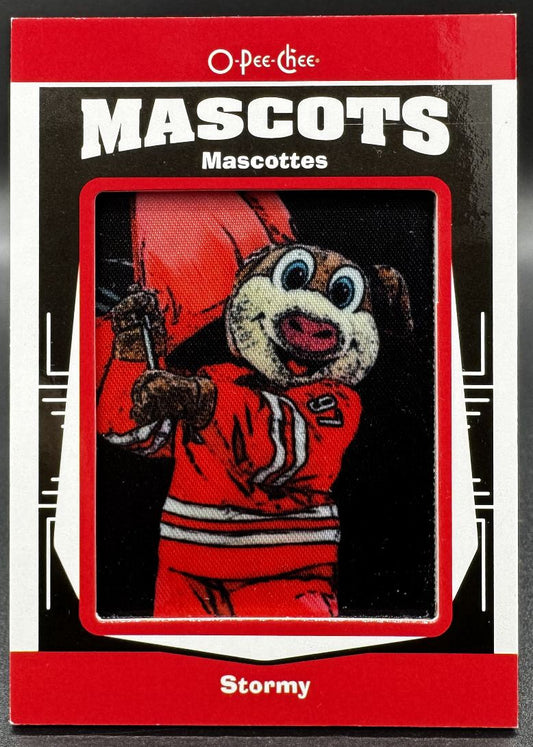 2017-18 O-Pee-Chee Mascots Stormy P-83 Carolina Hurricanes