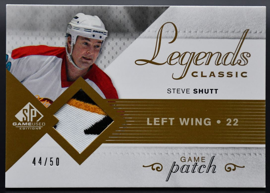 2007-08 SP Game Used Legends Classic Game Patch Steve Shutt HGJ-SS 44/50 Patch