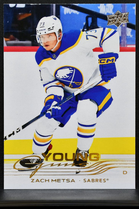 2025-26 Upper Deck Series 2 Young Guns Zach Metsa 490 Buffalo Sabres RC 7528
