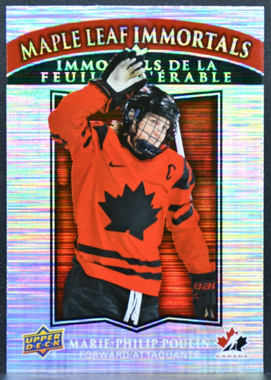 2025-26 Upper Deck Tim Hortons Maple Leaf Immortals Marie-Philip Poulin 7138
