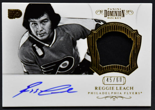 Maillot Panini Dominion Auto 2012-13 Reggie Leach 70 Auto 45/60