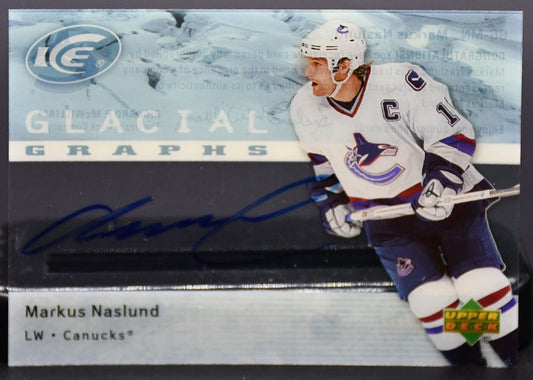 2007-08 UD ICE Glacial Graphs Markus Naslund GG-MN Auto