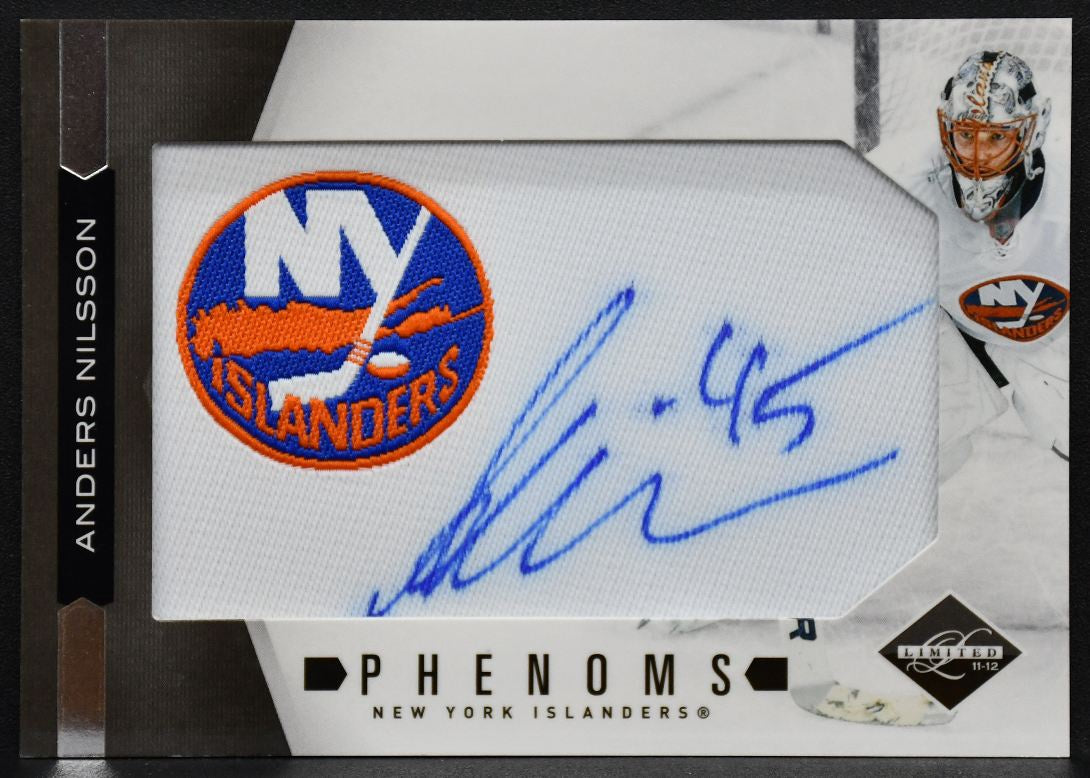 2011-12 Panini Limited Phenoms Nilsson 261 Islanders RC Auto 051/299 Patch 0201