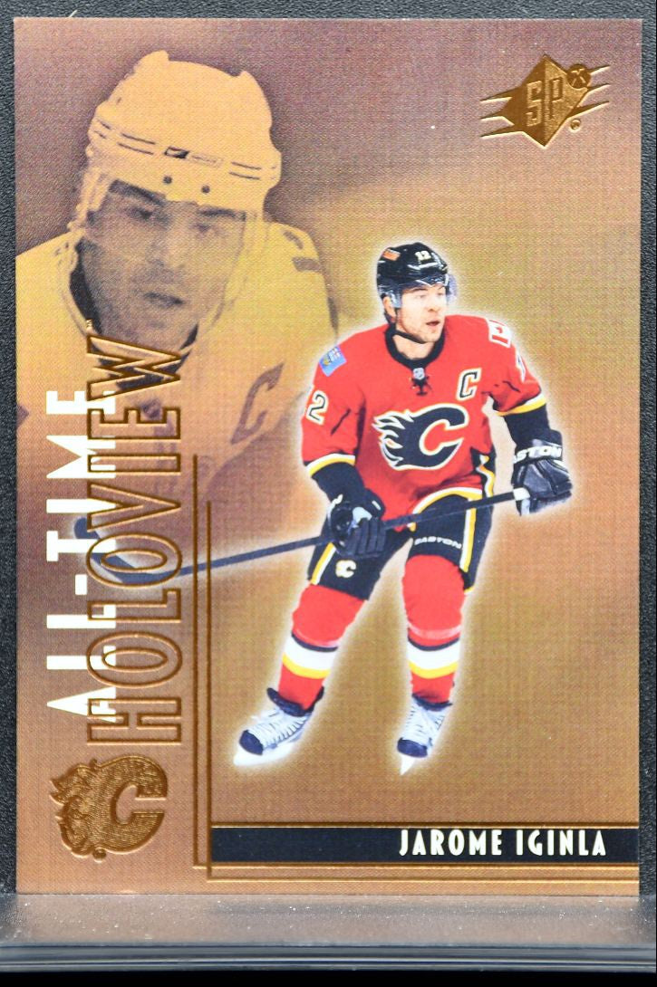 2025-26 SPx All Time Holoview Jarome Iginla ATG-JI Calgary Flames 9881