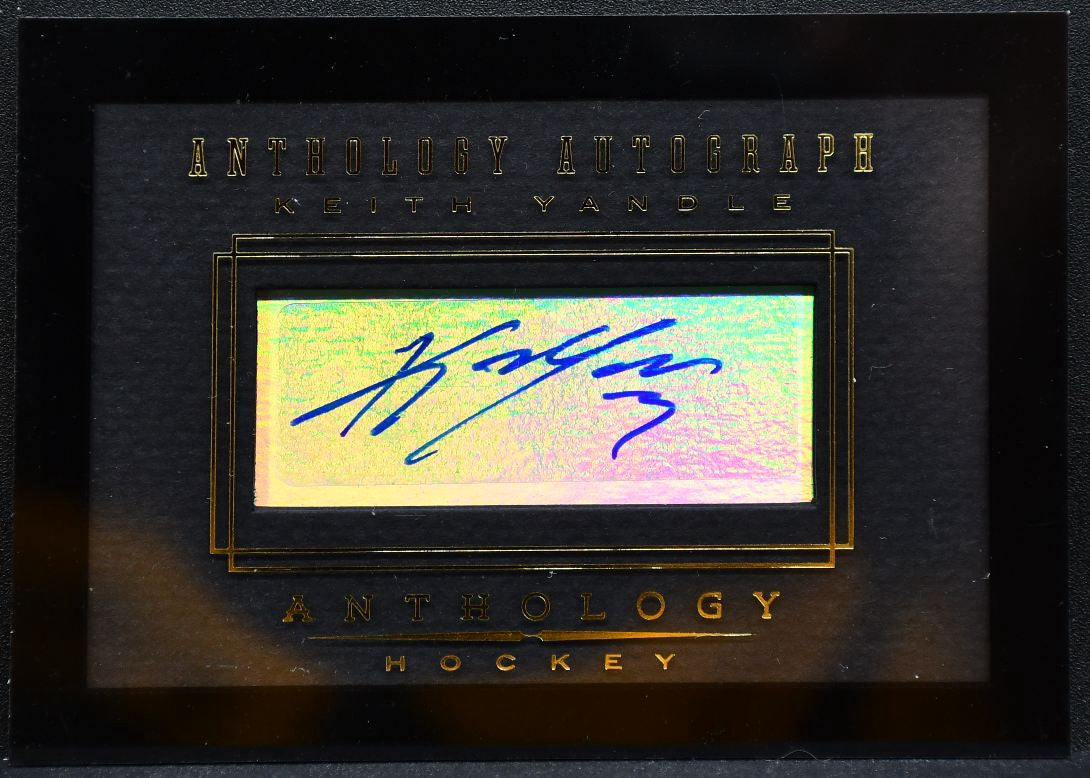 2014-15 Panini Anthology Autographs Keith Yandle Auto 056/299 2893