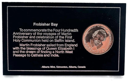 Frobisher Bay Coin The Snow Bunting 1578-1978