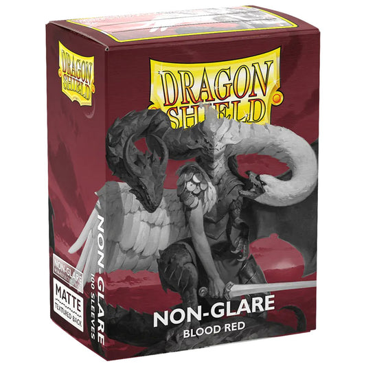 Sleeves: Dragon Shield: Non-Glare: Matte Blood Red (EN) (100)
