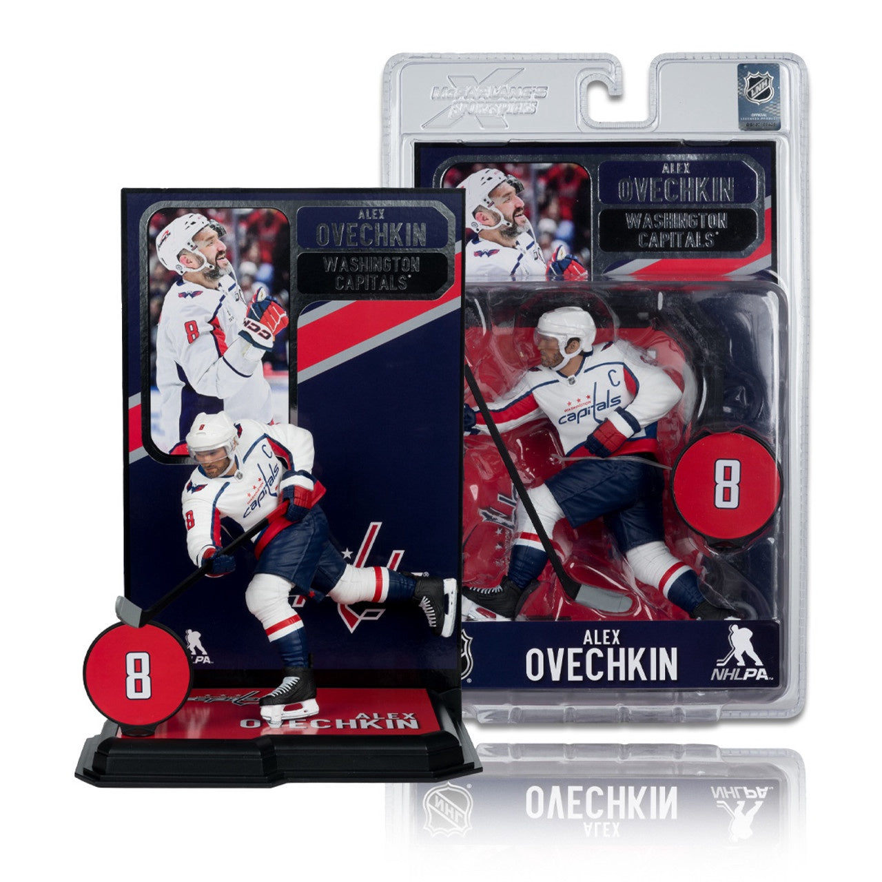 Alex Ovechkin (Washington Capitals) New Jersey NHL 7 Inches Figure McFarlane's SportsPicks