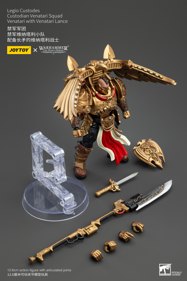 Legio Custodes Custodian Venatari Squad Venatari with Venatari Lance
