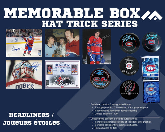 Memorable Box Hat Trick - Montreal Canadiens Edition SERIES 5