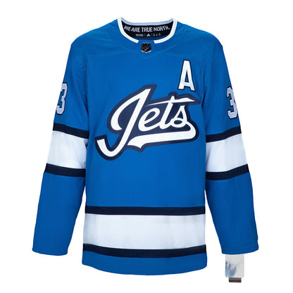 Dustin Byfuglien Signed Winnipeg Jets Aviator Alternate adidas Jersey