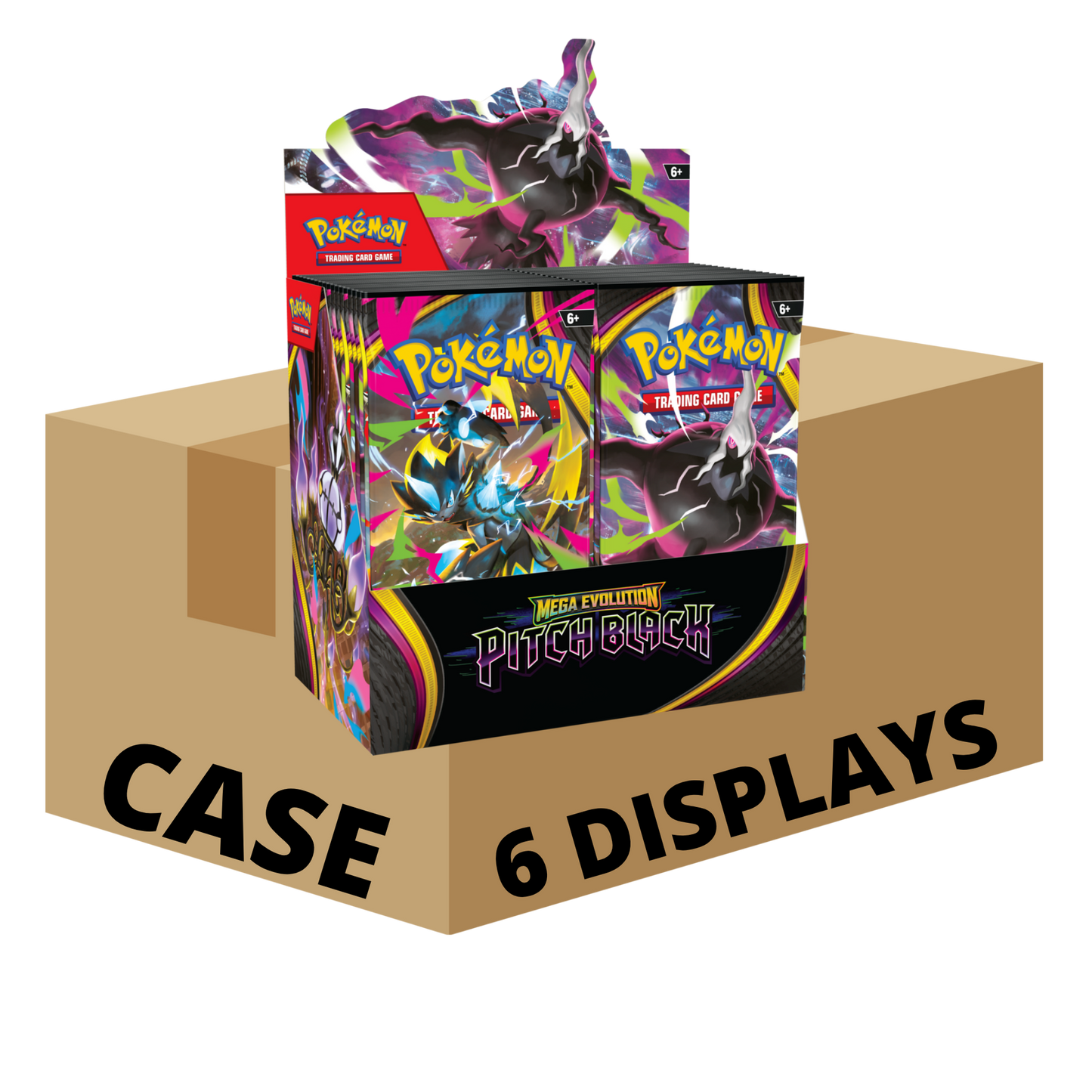 Pokemon TCG ME05 Pitch Black Booster Box Display Case (EN) (PRE ORDER)