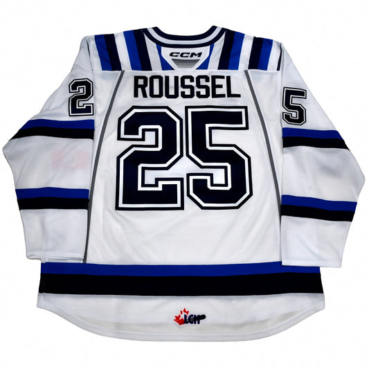 Jersey XL Antoine Roussel Blanc Saguenéens