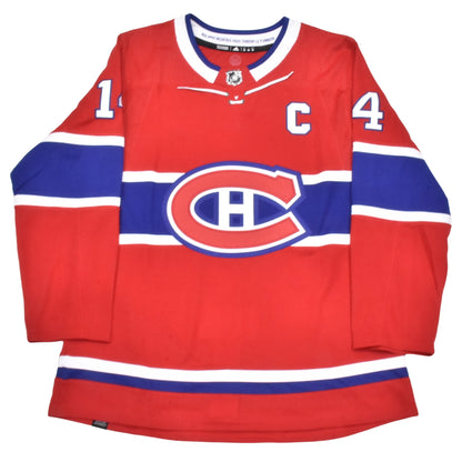 Nick Suzuki Autographed Red Adidas Jersey
