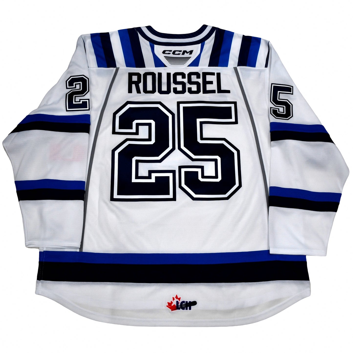 Jersey XL Antoine Roussel Blanc - Signé par Antoine Roussel