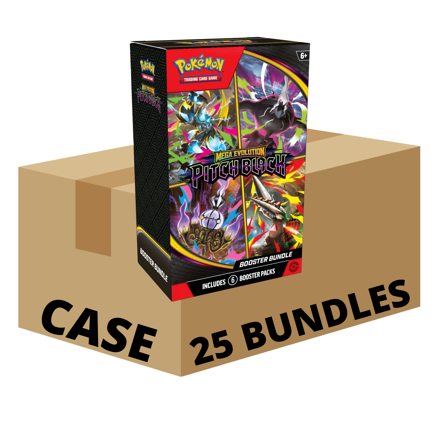 Pokemon TCG ME05 Pitch Black Booster Bundle Case (EN) (PRE ORDER)