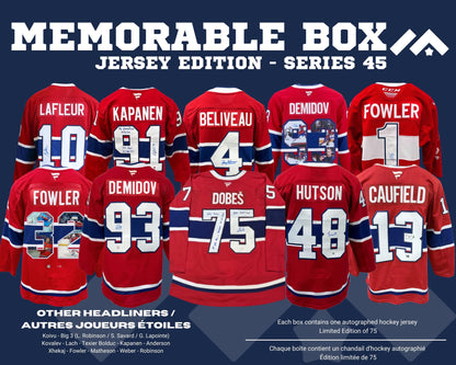 Memorable Box Jersey Edition - Series 45 (Montreal Canadiens)