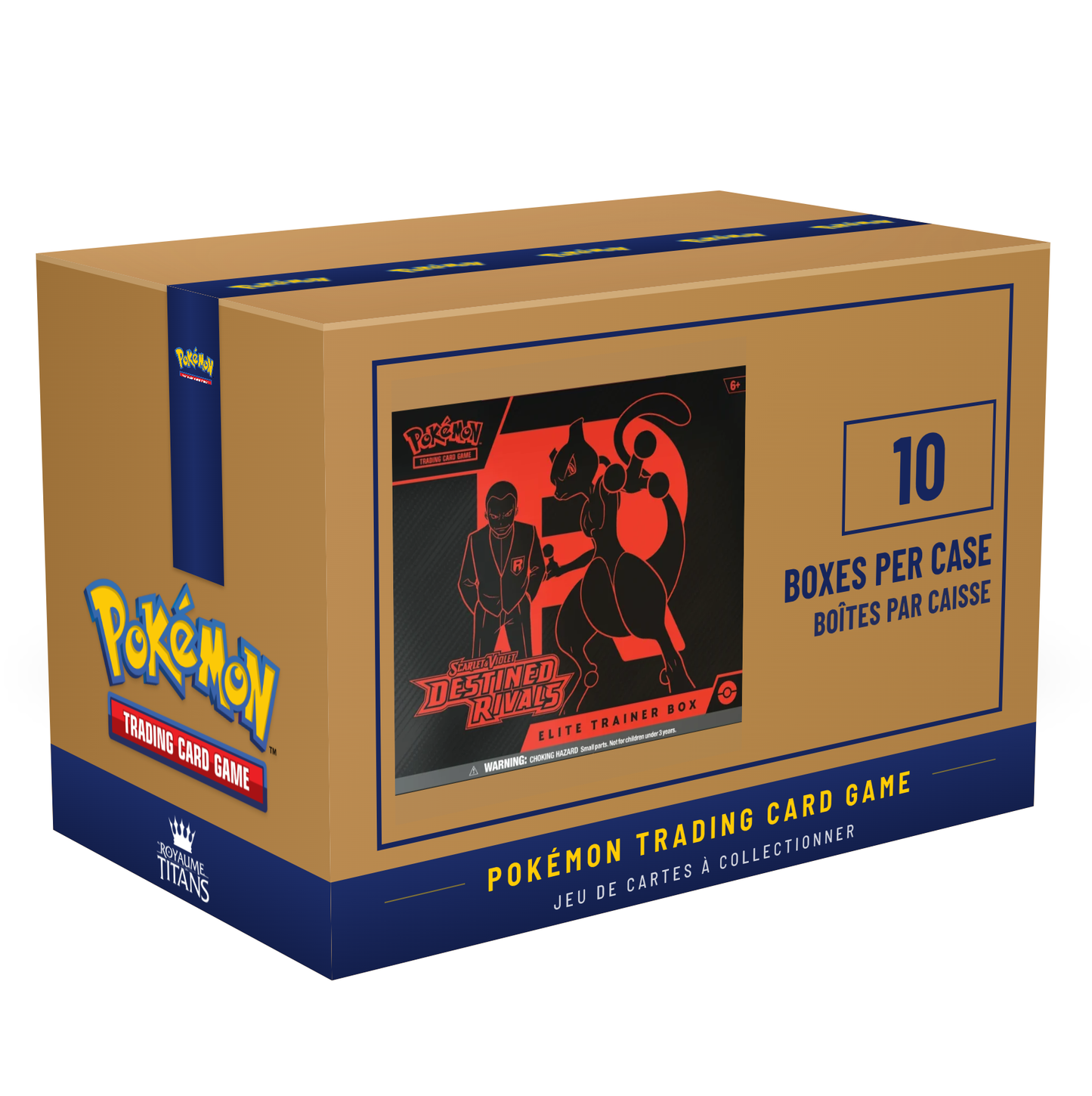 Pokémon TCG SV10 Destined Rivals Elite Trainer Box Case (EN)