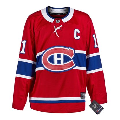 Saku Koivu Montreal Canadiens Autographed Red Fanatics Jersey