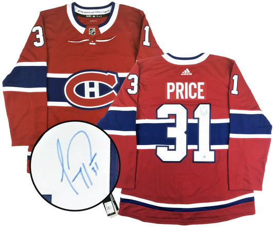 Carey Price Autographed Montreal Canadiens Adidas Jersey