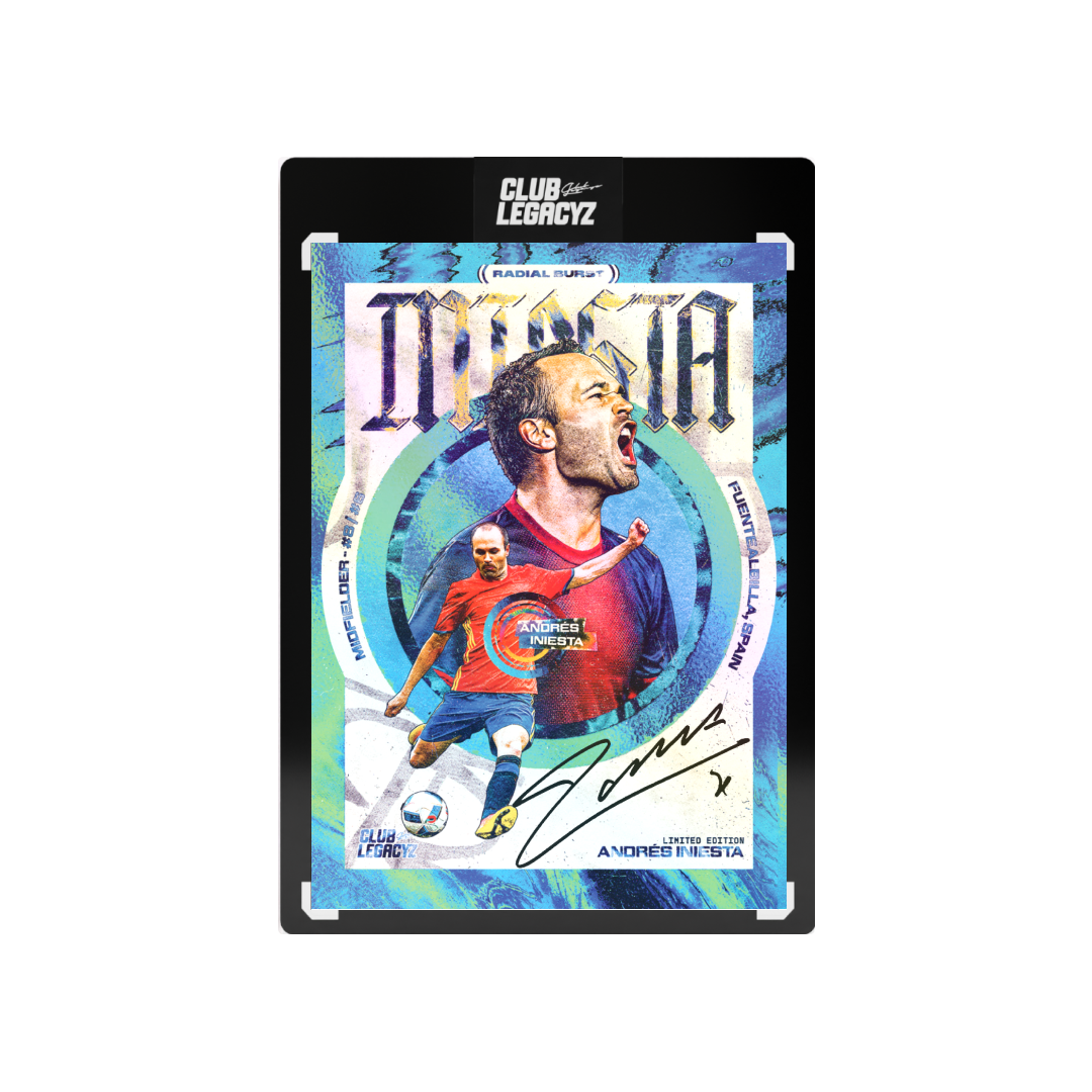 2025 Club Legacyz Icons Soccer Second Edition Hobby Box