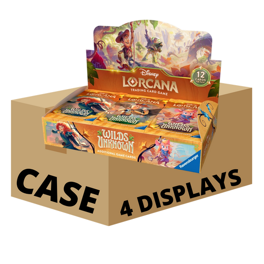 Disney Lorcana Wilds Unknown Booster Box Case (EN) (PRE ORDER)