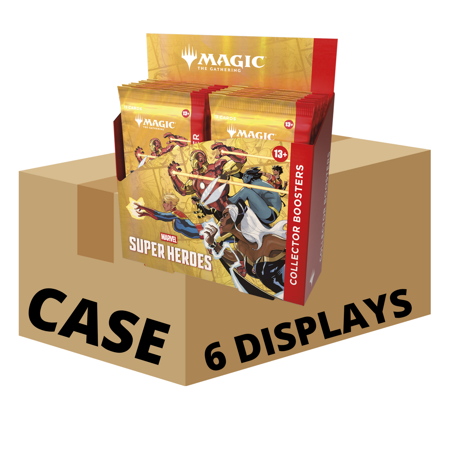 MTG Marvel Super Heroes Collector Booster Box Case (EN)