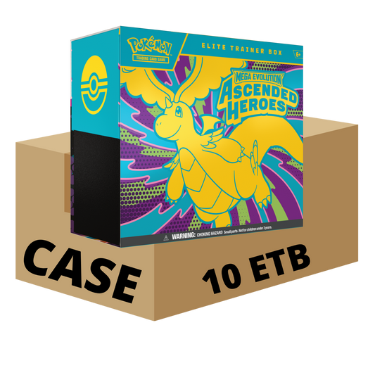 Pokemon TCG ME2.5 Ascended Heroes Elite Trainer Boxes Case (EN) (PRE ORDER)
