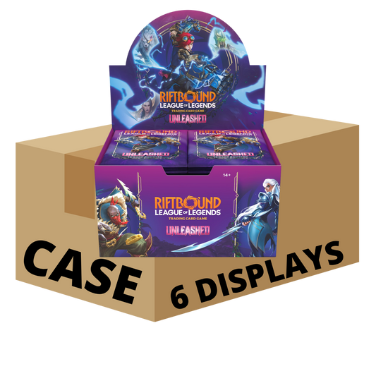 Riftbound League of Legends TCG Unleashed Booster Boxes Case (EN) (PRE ORDER)