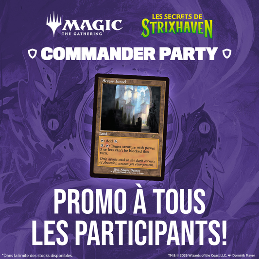 Secrets of Strixhaven Commander Party - 7 mai 18h