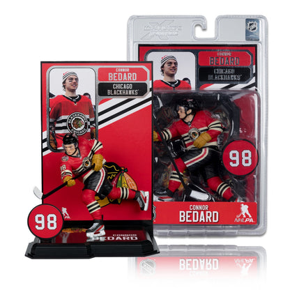 Connor Bedard (Chicago Blackhawks) In Winter Classic Jersey NHL 7 Inches Figure McFarlane's SportsPicks