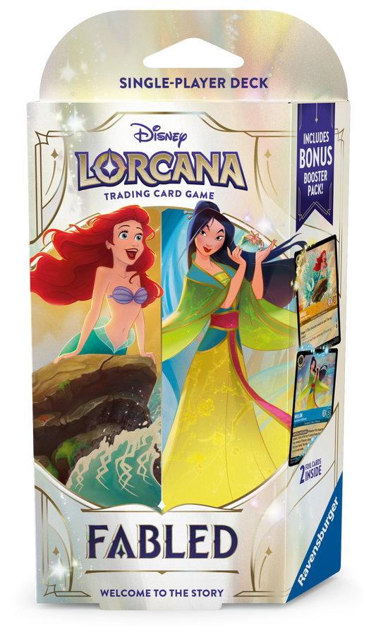 Disney Lorcana Set 9 Fabled Princess Power Starter Deck (EN)