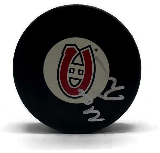 Marc Bergevin Autographed Puck
