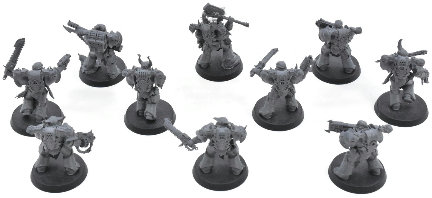CHAOS SPACE MARINES 10 Legionaries #4 Warhammer 40K 4213
