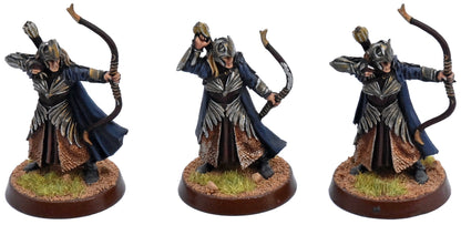 MIDDLE EARTH 3 Haldir'S Elf With Bow 10 METAL LOTR WELL PAINTED 1442