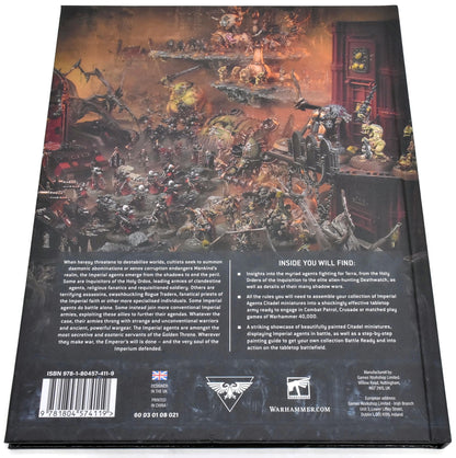 IMPERIAL AGENTS Imperial Agents Codex (English) #1 GOOD Warhammer 40K 2030